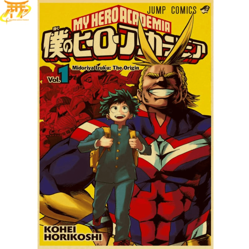 Poster All Might x Deku - My Hero Academia™