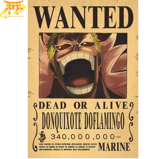 poster-wanted-doflamingo-one-piece™