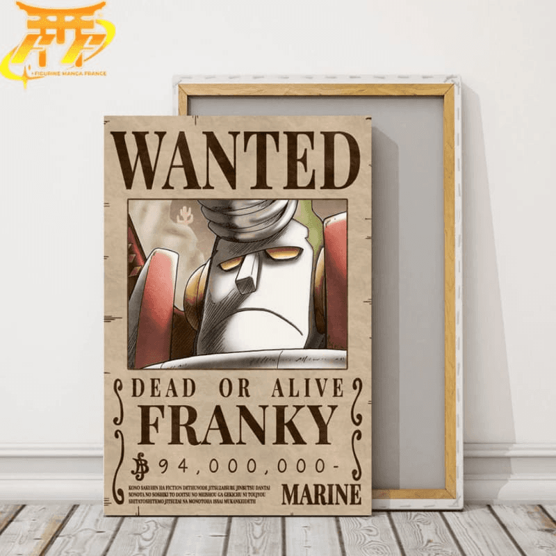 Poster Wanted Franky - One Piece™