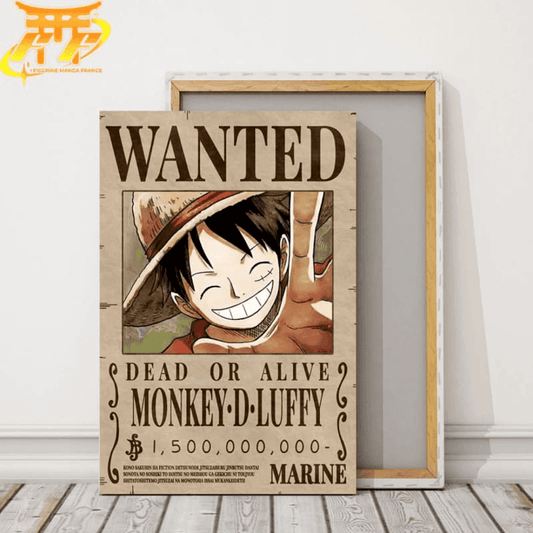 Poster Wanted Monkey D. Luffy - One Piece™