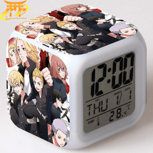 Tokyo Manjikai Toman LED Alarm Clock - Tokyo Revengers™